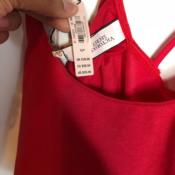 NWT VS Triangular front crop top w/ x straps - Picture 4 of 8